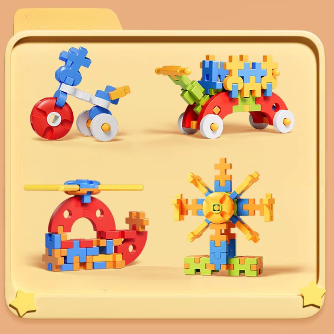 Mini Waffle Building Blocks Bucket