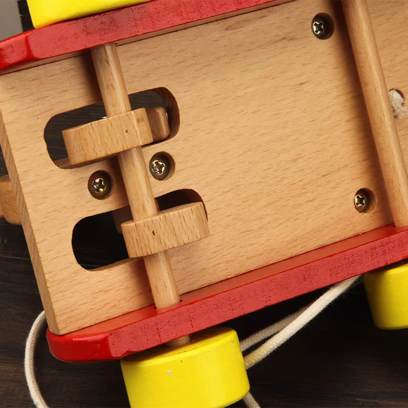 Drummer Bear Pull-Along