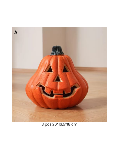 Seasonal - Halloween - Ceramic Pumpkins (Pre-Order)