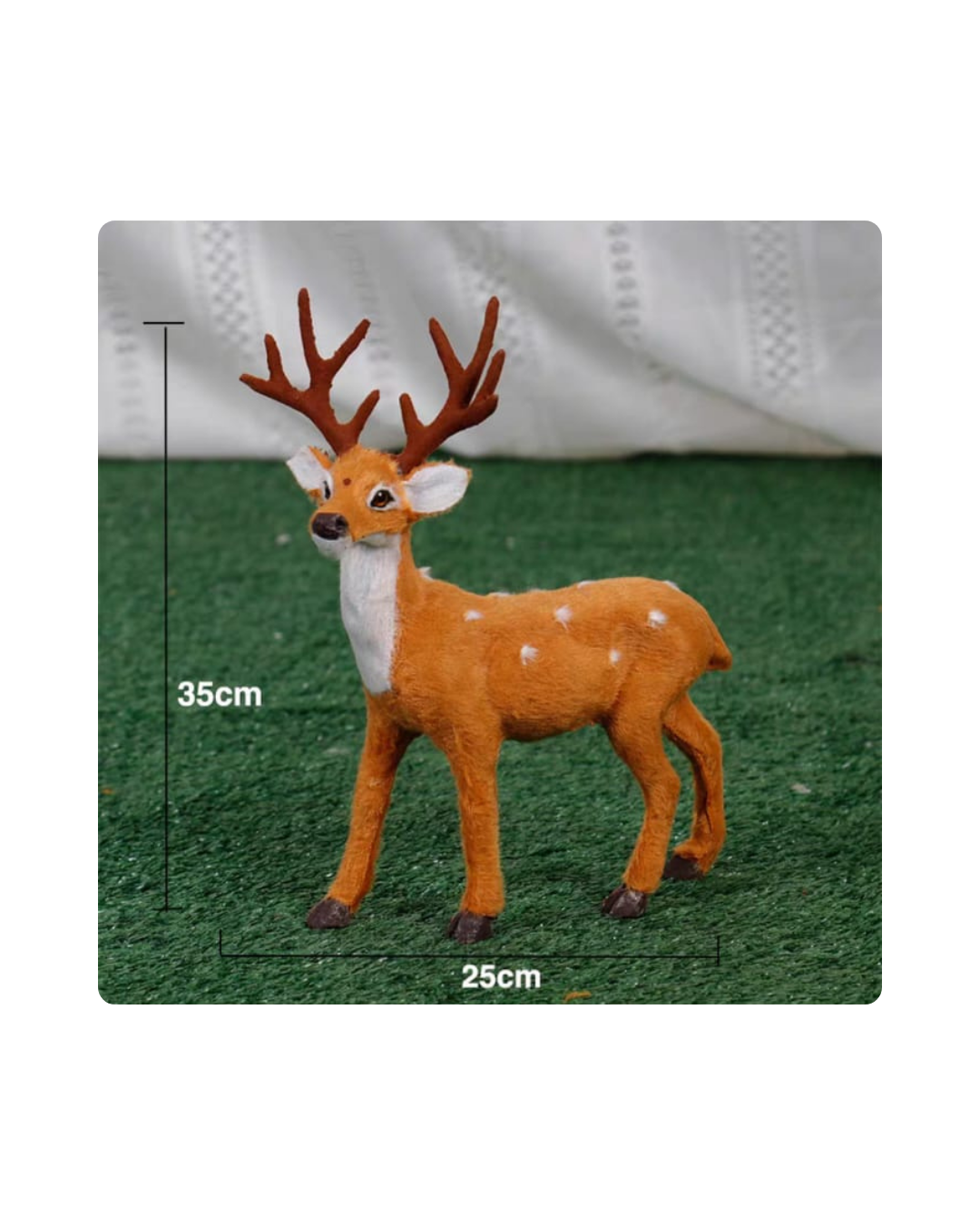 Seasonal - Christmas - Plush Reindeers (Pre-Order)