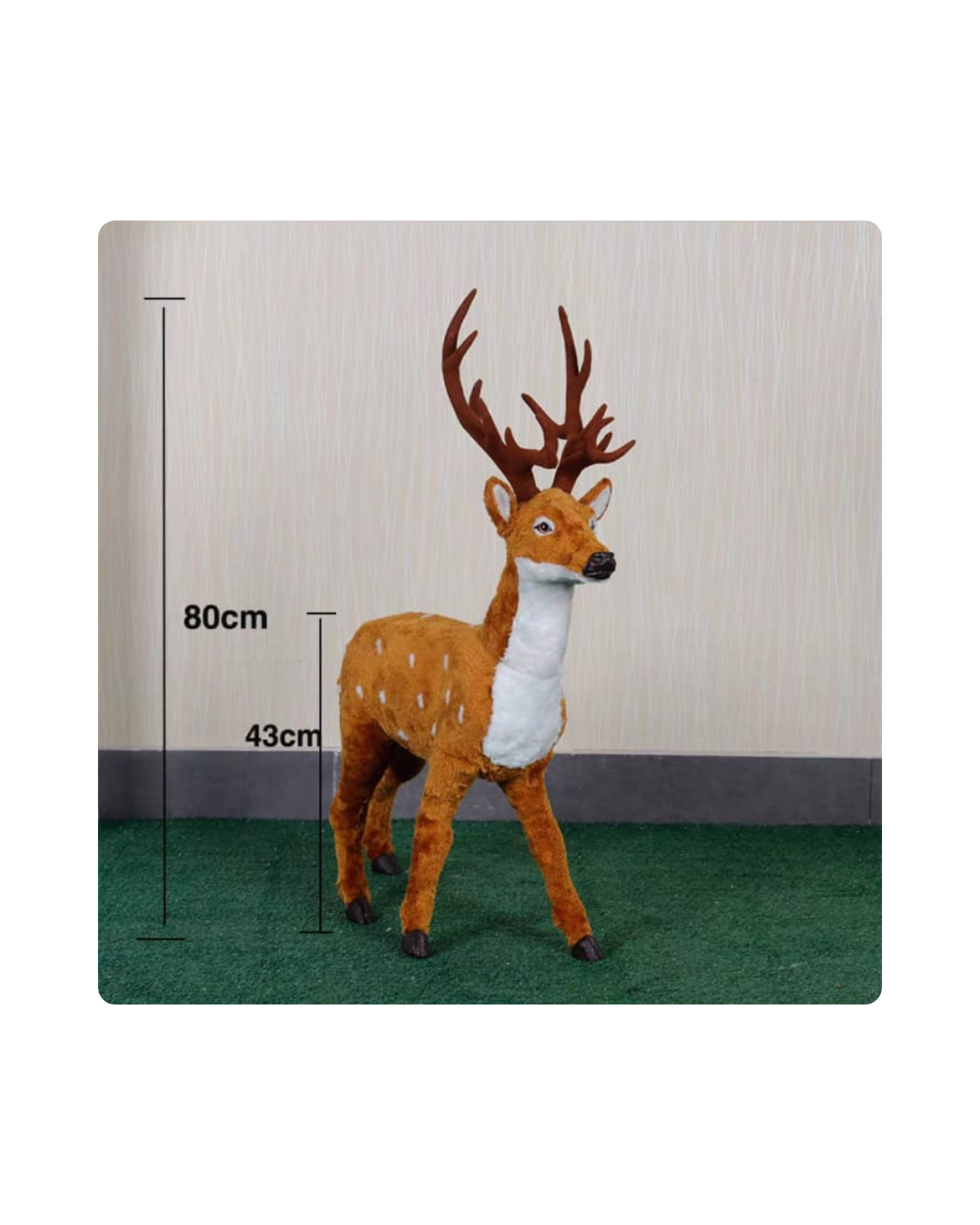 Seasonal - Christmas - Plush Reindeers (Pre-Order)