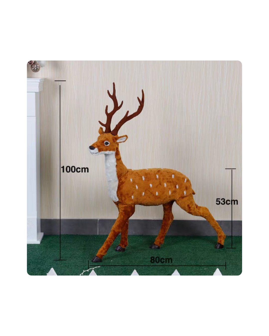 Seasonal - Christmas - Plush Reindeers (Pre-Order)