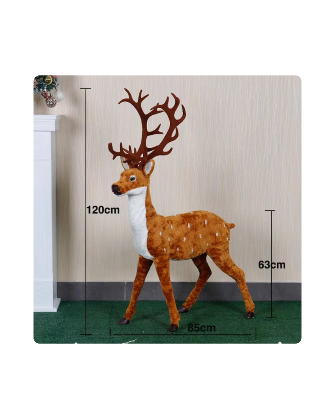 Seasonal - Christmas - Plush Reindeers (Pre-Order)