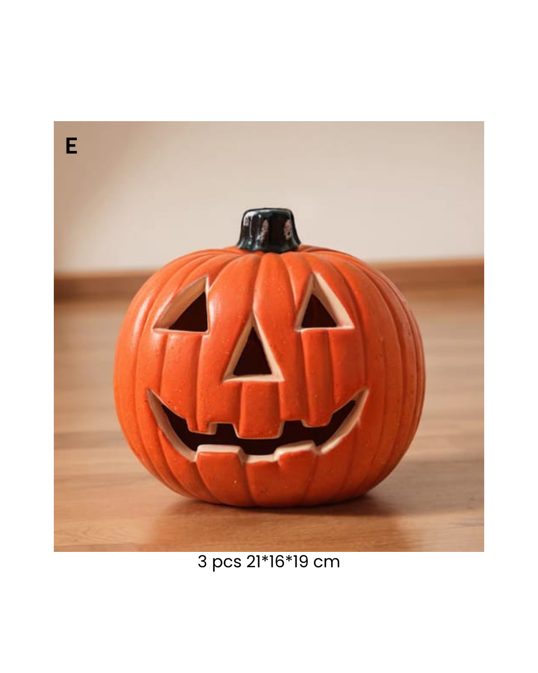 Seasonal - Halloween - Ceramic Pumpkins (Pre-Order)
