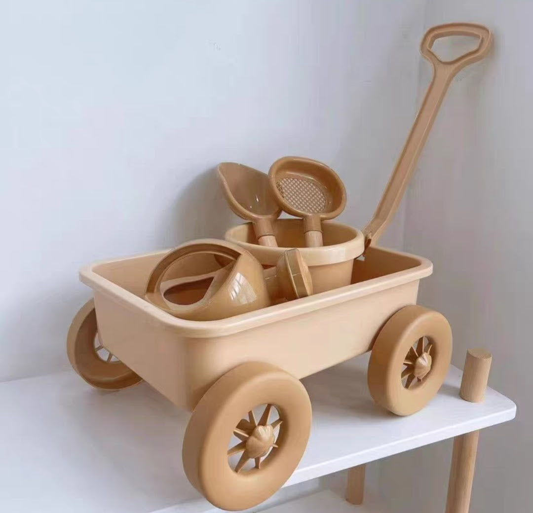 Wagon with Beach Toys